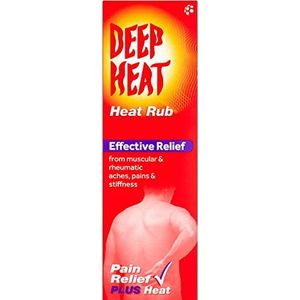 Deep Heat Snelle Relief Warmte Wrijven, 35g