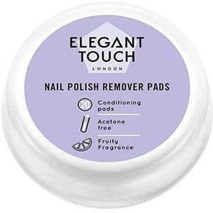 Elegant Touch Nail Polish Remover Pads (20 Pads)