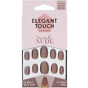 Elegant Touch - Nude Nails - Mink - Ovale vorm