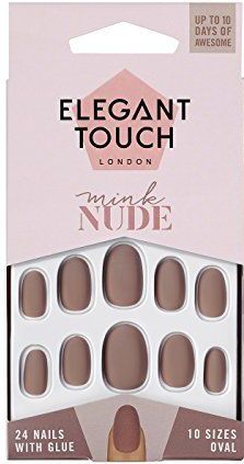 Elegant Touch - Mink Nude Kunstnagels - Beige - 24 Stuks