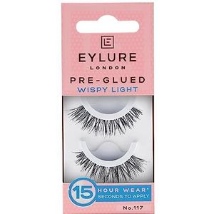 Voorgelijmde Valse Wimpers zelfklevende valse wimpers opvuleffect Nr. 117 Fluttery Light