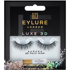 Eylure - Luxe 3D Wimpers - Aurora - Kunststof - Inclusief Lijm (1 ml)