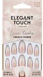 Elegant Touch - French Ombre Nails 109 - Kunstnagels - Multikleur - 24 Stuks