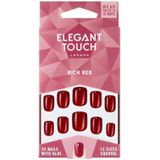 Elegant Touch - Rich Red Kunstnagels & Nageldecoratie 1 stuk