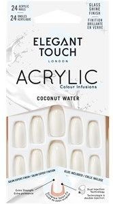 Elegant Touch Nagels Kunstnagels Colour Acrylic Coconut Water 24 Stk. (€ 0,37 / 1 stuks)