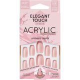 Kunstnagels - Colour Acrylic Lucious Lychee - Acrylnagels - 24 Stuks
