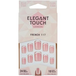 Elegant Touch Franse nagels 117