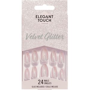 Kunstnagels - Velvet Glitter - 24 Stuks