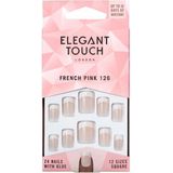 False nails Elegant Touch French S (24 uds)