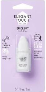 Elegant Touch - 5 Second Protective Nail Glue - 3 ml - Kunstnagels