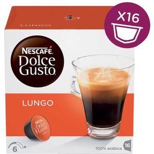 Koffiecups Dolce Gusto lungo 16 stuks