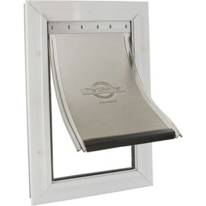 PetSafe - 660 - Huisdierenluik - Wit - Aluminium - Verstelbaar