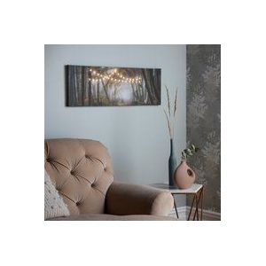 Art for the Homes-sBoswandeling - LED Canvas - 30x90 cm