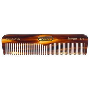 Haarborstel - Kent - Handgemaakte Kam - Cellulose Acetaat - 112mm