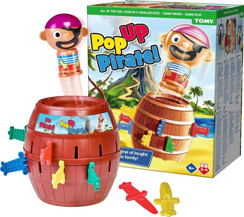 Tomy - Pop Up Piraat - Kinderspel