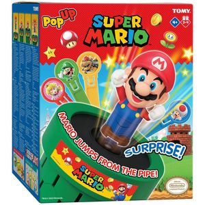 Tomy - Pop Up Mario - Kinderspel - Actiespel - Super Mario Bros