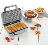 Breville DuraCeramic Wafel-ijzer - Uitneembare Bakplaten