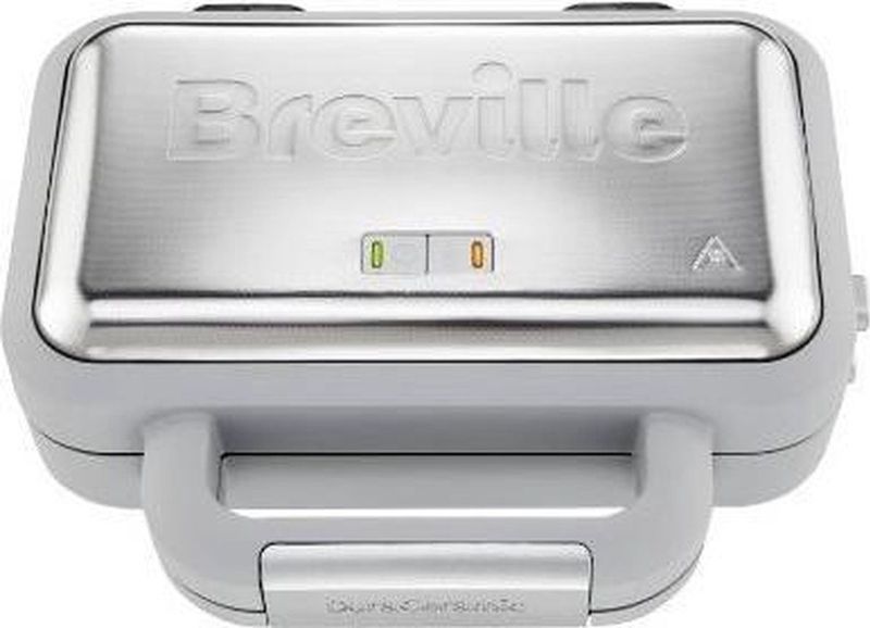 Breville DuraCeramic Wafel-ijzer - Uitneembare Bakplaten