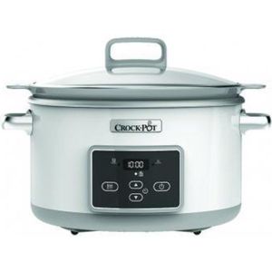 CrockPot Duraceramic Slow Cooker wit 5L Inductie proof