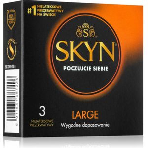 SKYN - Large - Condooms - Latexvrij - 3 Stuks