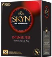 SKYN «Intense Feel» 36 genoppte latexfreie Kondome aus Sensoprène