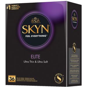 SKYN «Elite» 36 superd&#252;nne latexfreie Kondome aus Sensoprène