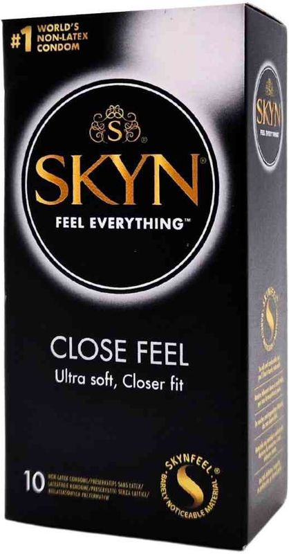 Skyn - Close Feel - Condooms - Transparant - Latexvrij - 10 Stuks