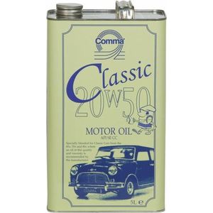 Comma Classic Motor olie 20W50 5 Liter