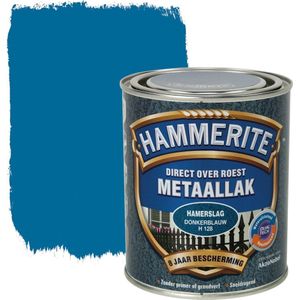 Hammerite Metaallak Hamerslag Donkerblauw H128 250 ML