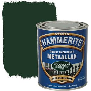 Hammerite Metaallak Hoogglans Stand Groen 0,75 Liter