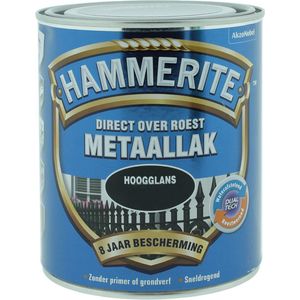 Hammerite Metaallak Hoogglans Rood 750ml | Metaalverf