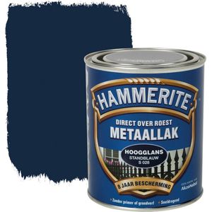 Hammerite Metaallak Hoogglans Stand Blauw 0,75 Liter