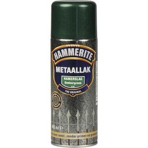 Hammerite Hamerslag Metaallak - Donkergroen - 400 ml