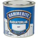 Hammerite Radiatorlak Wit 400Ml