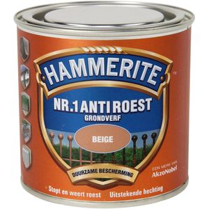 Hammerite - Grondverf nr. 1 - Anti Roest - Wit - 1 Liter