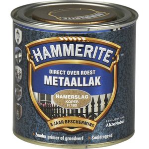 Hammerite Metaalverf Hamerslag Koper H180 250ml | Metaalverf