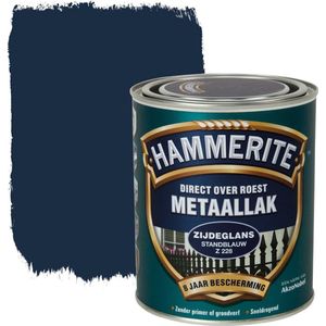 Hammerite Metaallak Standblauw Z228 Zijdeglans 750ml