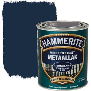 Hammerite Zijdeglans Metaallak - Stand Blauw - 750 ml