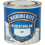 Hammerite Hoogglans Radiatorlak - Wit - 750 ml