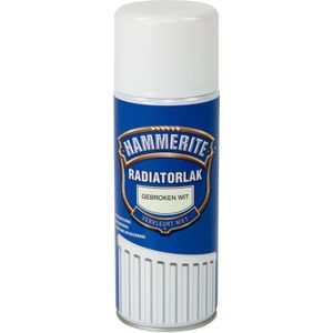 Hammerite Radiatorlak Gebroken Wit 400 Ml Spuitbus