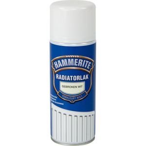 Hammerite - Radiatorlak - Hoogglans - Silver Metal - 400 ml