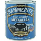 Hammerite Metaallak Grijs Hoogglans 750ml | Metaalverf