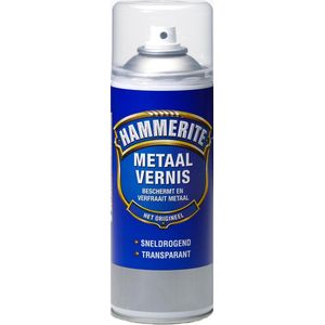 Hammerite Metaalvernis - Hoogglans - Transparant - 400 ml