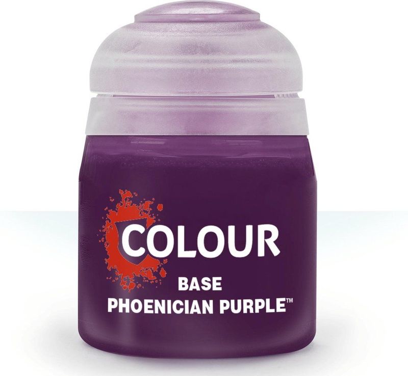 Baseverf - Phoenician Purple - 12ml - Hoog Pigmentgehalte - Matte Afwerking