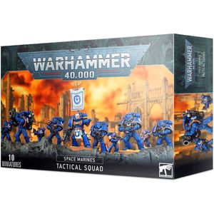 Warhammer 40,000 Space marine tactical squad (Space Marines)