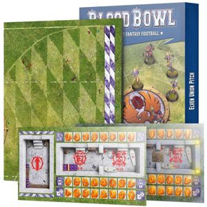 Blood Bowl: Elven Union Pitch &amp; Dugouts