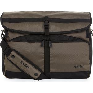 Antler Tundra Schoudertas Messenger - Softcase - 16 liter - 43x32x12 cm - Khaky