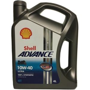 SHELL ADVANCE 4T ULTRA 10W40 4L Moto