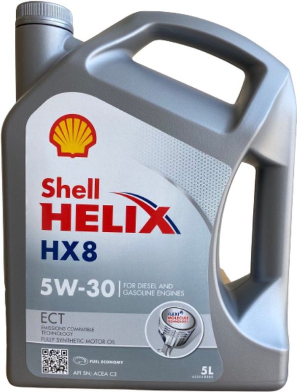 Shell - Helix HX8 ECT 5W-30 - Motorolie - 5L - Synthetisch