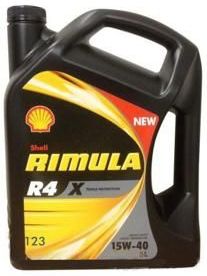 Shell Motorolie Rimula R4 X 15W-40 - 5 l